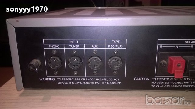 Elbe am-260 stereo amplifier-made in korea-внос швеицария, снимка 11 - Ресийвъри, усилватели, смесителни пултове - 14496950