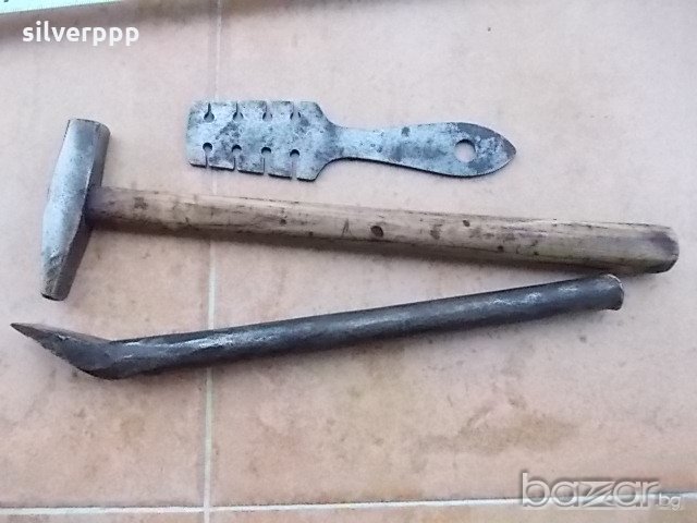  Стари инструменти - 3 бр. , снимка 5 - Антикварни и старинни предмети - 19360506