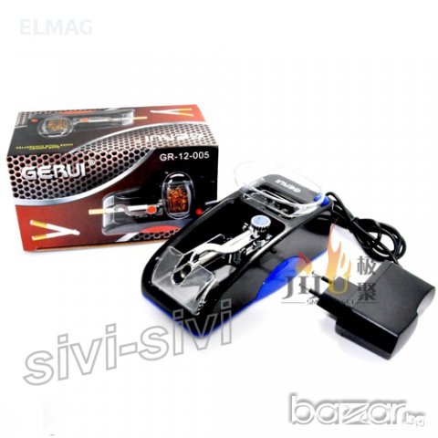 Нова електрическа машинка за пълнине на цигари Gerui Gr 12-005, снимка 5 - Други - 17601842