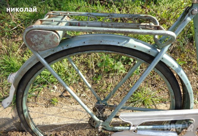 Ретро дамски велосипед 28 цола марка HUSQVARNA Хускварна употребяван модел 1956-60 год., снимка 14 - Велосипеди - 25123655