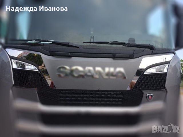 Комплект декорация за въздухоотводи на SCANIA S R NextGen 2017+