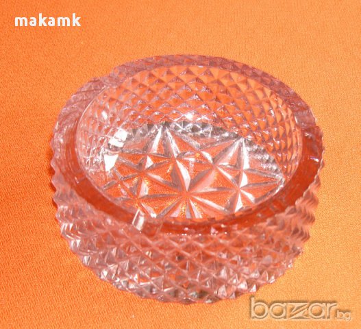 Пепелници от масивно стъкло,нови, 8 бр., снимка 7 - Други - 10518268