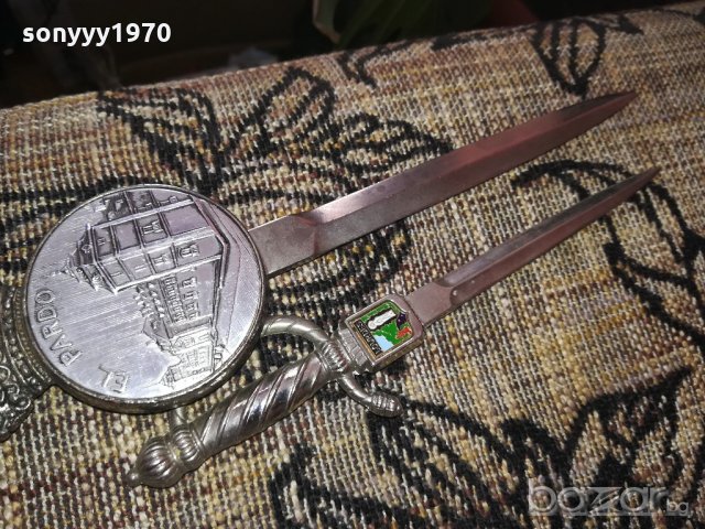 ретро колекция 2 ножа-внос швеицария-21 и 17см, снимка 4 - Антикварни и старинни предмети - 21104958