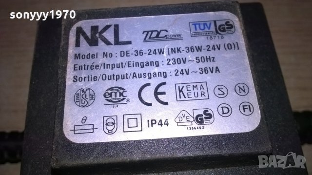 nkl 24v-36va adapter-внос швеицария, снимка 8 - Други - 21811778