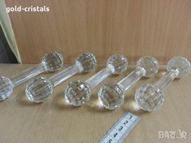  кристални поставки за прибори, снимка 2 - Антикварни и старинни предмети - 22535830