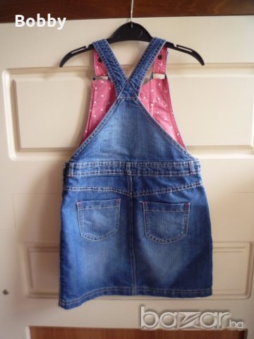 Дънков сукман George 4-5 години, снимка 8 - Детски рокли и поли - 18208886