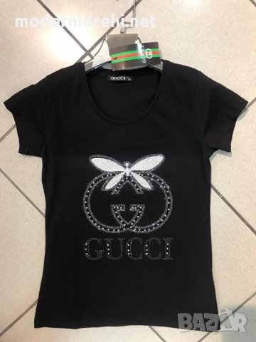 Дамска тениска Gucci код 011, снимка 1 - Тениски - 25068333