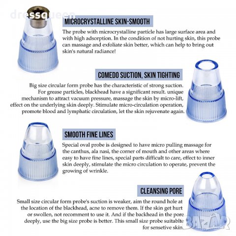 1969 Вакумен уред за почистване на лицето с дисплей, снимка 9 - Козметика за лице - 23657034