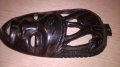 Африканска стара маска-дърво-21х11см-внос швеицария, снимка 13