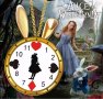 Алиса в страната на чудесата колие медальон часовник , снимка 2
