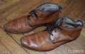 Jones BootMaker мъжки кожени обувки кафеви естествена кожа , снимка 4
