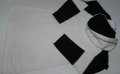 Solution– блуза, тип туника, суитчър в бяло и черно – 8 години, снимка 8