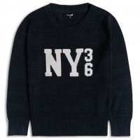Намален! Нов тъмносин пуловер , снимка 1 - Други - 23201438