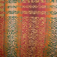 Уникален вълнен ръчно тъкан килим - 250*205см, снимка 5 - Килими - 23863296