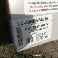 sharp smart tv-3d-49 инча-спукан екран-внос швеицария, снимка 9 - Телевизори - 21506114