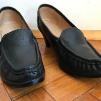 Обувки с ток, естествена кожа, снимка 8 - Дамски обувки на ток - 23032804