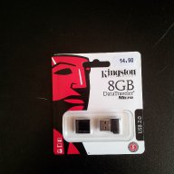 Продавам  USB флаш памет Kingston DataTraveler Micro 8GB