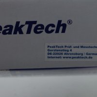 Измервател на влажност в дървесина и др. материали, нов, немски Peaktech , внос от Германия., снимка 6 - Други инструменти - 19878005
