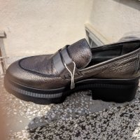 Италиански оригинални естествена кожа, снимка 5 - Дамски ежедневни обувки - 24691481