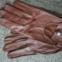 Ръкавици за шофиране естествена кожа , снимка 9 - Шапки - 12371713