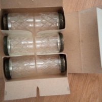 Кристални ракиени чашки с позлатено дъно за ценители – произход Русия, снимка 9 - Чаши - 23782623
