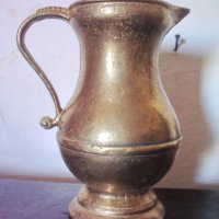 Стара бронзова каничка, снимка 1 - Антикварни и старинни предмети - 20759983