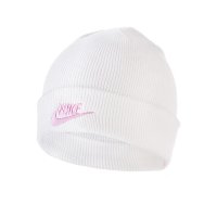 Юношеска зимна шапка Nike Winter Beanie Hat White, снимка 1 - Шапки, шалове и ръкавици - 18916288