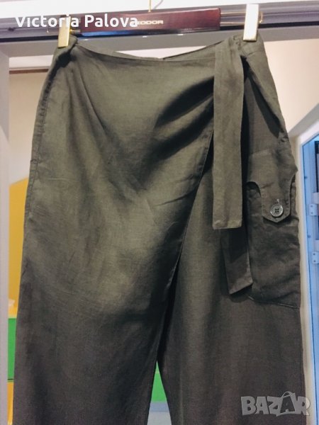 Ултра модерен ленен панталон LUSSILE, снимка 1