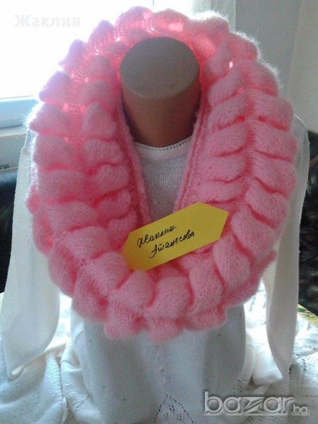 Шал, шал-снуд - ръчна изработка, снимка 1