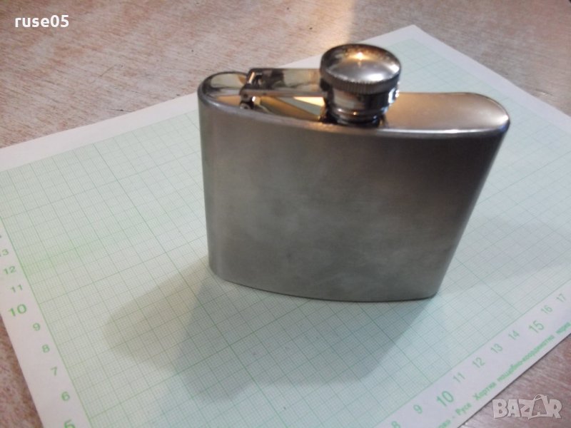 Шише метално за алкохол за джоб - 1, снимка 1