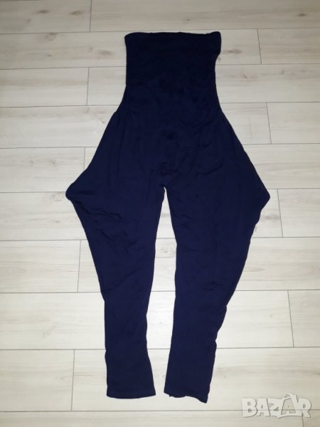 Дамски тъмносин гащеризон - бюстие с панталон марка TU внос Англия , снимка 1