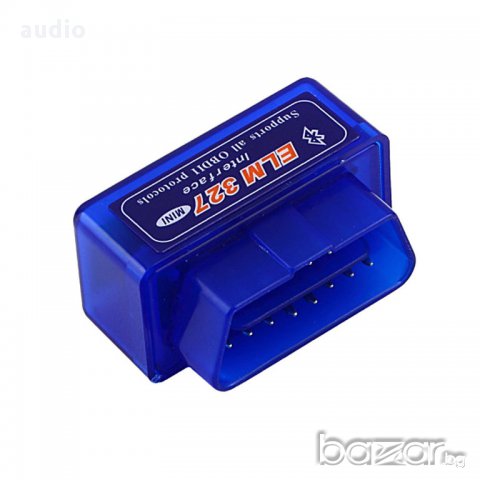 ELM327 Bluetooth OBD-2 мини модул за дистанционна автодиагностика, снимка 1