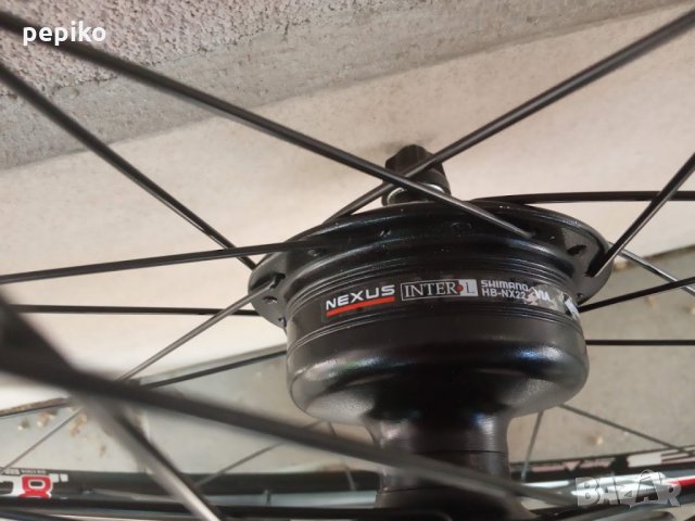Продавам колела внос от Германия  алуминиева предна капла с динамо главина SHIMANO NEXUS INTER 28 цо, снимка 8 - Части за велосипеди - 25963937