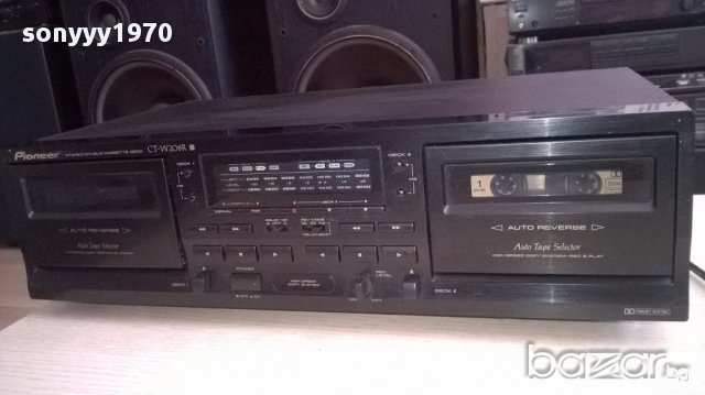 поръчан-Pioneer ct-w208r reverse/dolby bc nr-2 гнезда-внос швеицария, снимка 6 - Ресийвъри, усилватели, смесителни пултове - 15846282