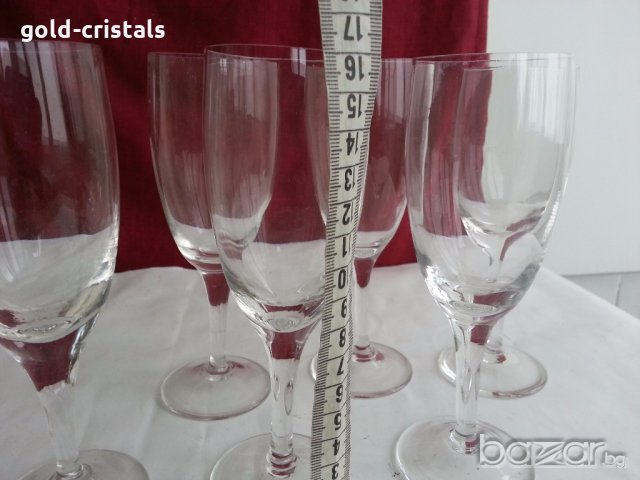 ретро кристални чаши, снимка 2 - Антикварни и старинни предмети - 19984633