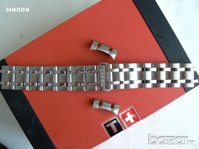  Tissot Couturier- 22,23 и 24мм. каишка и верижка, снимка 6 - Каишки за часовници - 11723818
