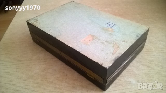 стара кутия-дърво с обков мед/месинг-25х16х6см, снимка 13 - Колекции - 23362160