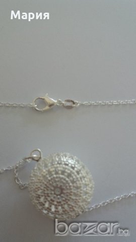 сребърен комплект, снимка 4 - Бижутерийни комплекти - 21459490