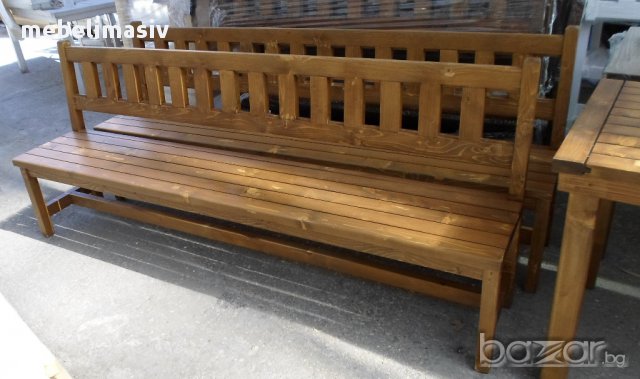  ОБЗАВЕЖДАНЕ ЗА ЗАВЕДЕНИЯ-ДЪРВЕНИ МАСИ И ПЕЙКИ, снимка 9 - Обзавеждане за заведение - 17306432