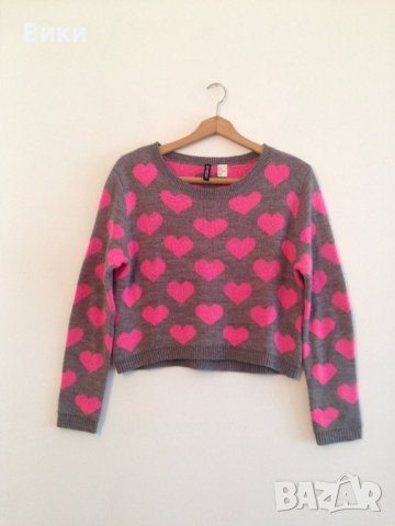H&M красив пуловер, снимка 2 - Блузи с дълъг ръкав и пуловери - 23654827