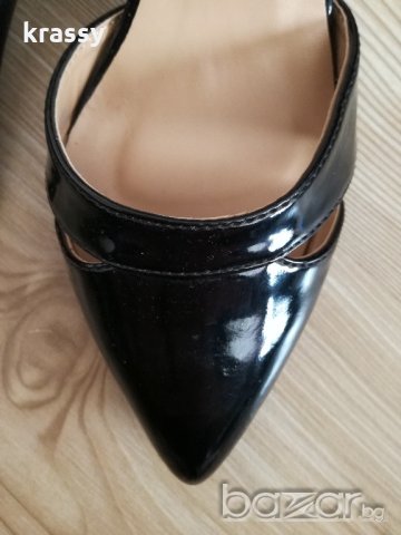 Нови официални дамски лачени обувки, снимка 4 - Дамски обувки на ток - 20768629