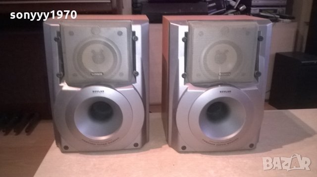 thomson kevlar speaker system-powered super woofer-2бр колони, снимка 3 - Тонколони - 23751706