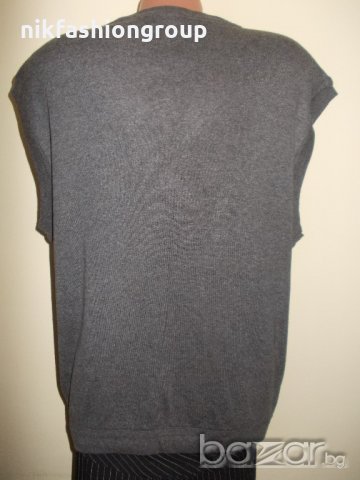 Тъмно сив пуловер ХL размер, снимка 3 - Пуловери - 20038030