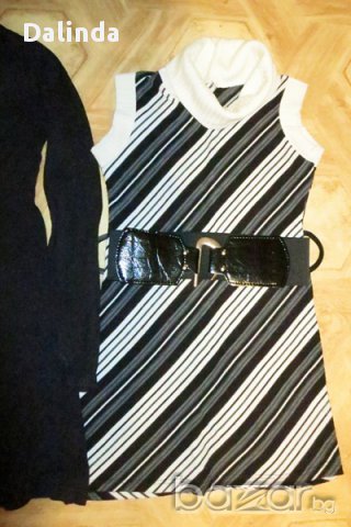  Зимни туники/роклички от плетиво, снимка 7 - Рокли - 13465157