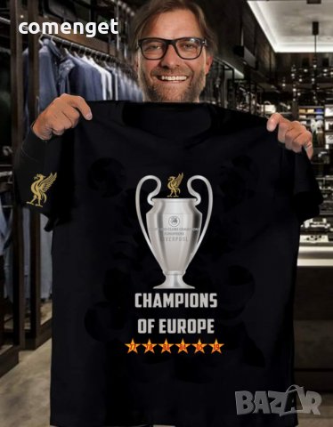 За фенове! Tениски LIVERPOOL CHAMPIONS 2019! Бъди различен, модел по твой дизайн!, снимка 2 - Тениски - 25523039