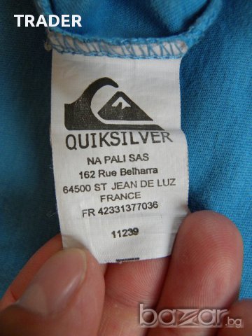Тениска QUICKSILVER, размер L, снимка 4 - Тениски - 16172345