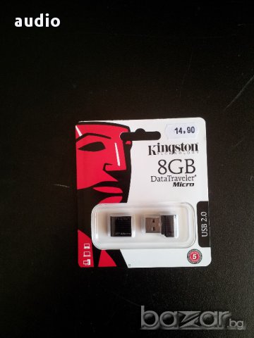Продавам  USB флаш памет Kingston DataTraveler Micro 8GB, снимка 1