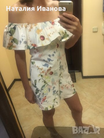Красив дамски гащеризон с флорални мотиви, снимка 3 - Гащеризони - 26150623