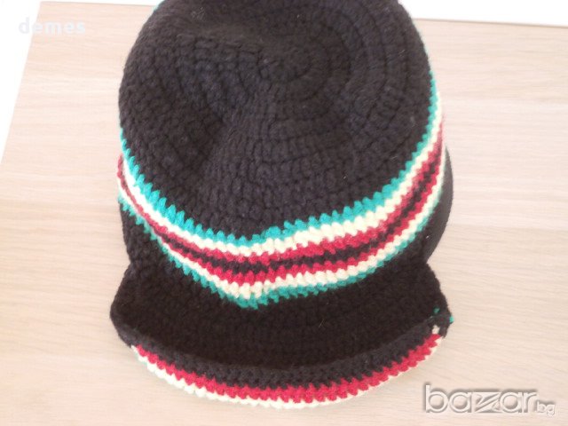 Оригинална мъжка шапка Style Rasta от Етиопия, снимка 4 - Шапки - 14456579