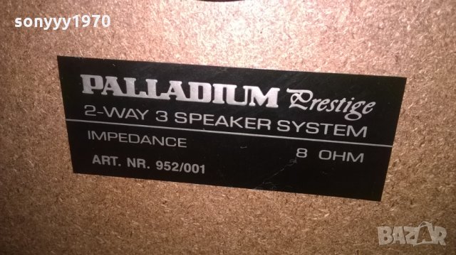 palladium prestige-2way-2бр тонколони-внос швеицария, снимка 16 - Тонколони - 23532285